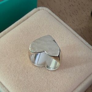 Silver Heart Ring